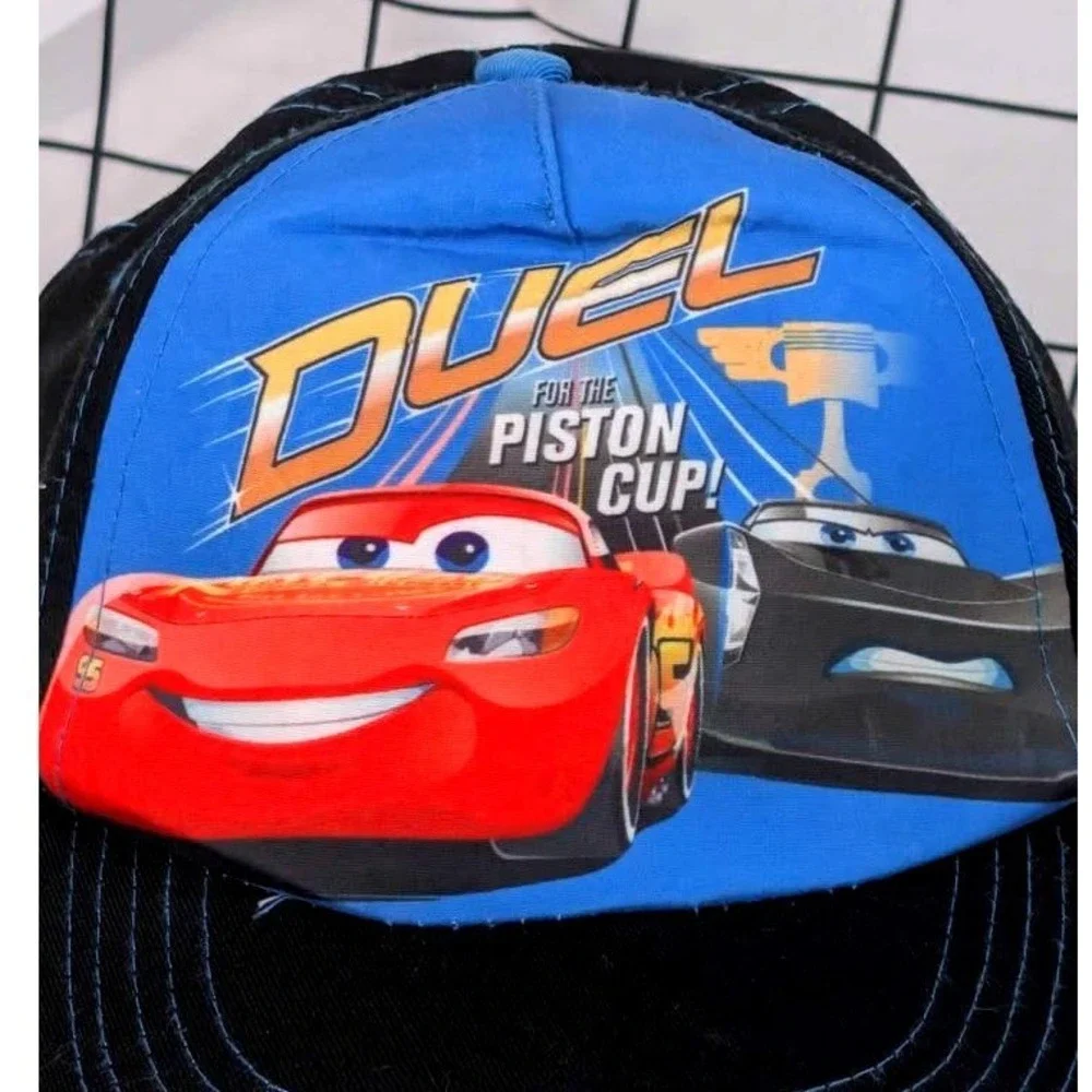 Disney Pixar/Cars Lightning McQueen/Duel for the Piston Cup/Snapback/YOUTH Size